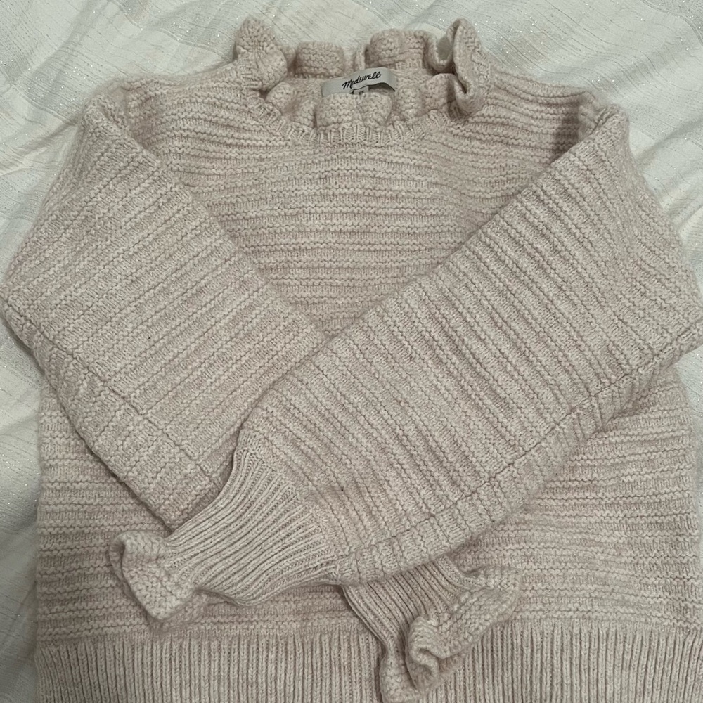 XS Madewell Cropped Sweater